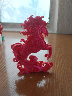 Символ года Огненная лощадь переливающаяся принесёт удачу на весь 2026 год