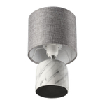 8148/1T MODERNI LN26 508 серый, керамика/текстиль Настольная лампа Е27 1*60W 220V MRAMAO