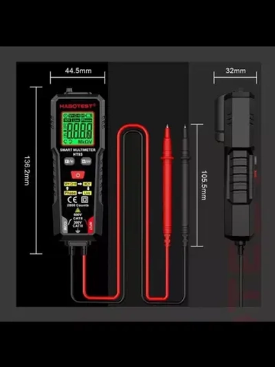 Мультиметр HT93 Habotest мультиметр автомат с поиском проводки детектором фаз подсветкой фонариком
