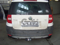 Фаркоп оцинкованный Galia S098C для Skoda Yeti 2009-2018(паспорт и сертификат в комплекте)(без электрики)