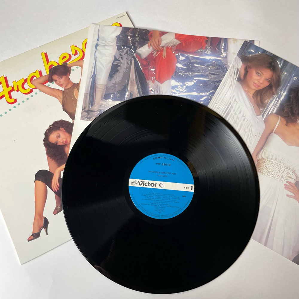 Винтажная виниловая пластинка LP Arabesque Анасамль Арабеска Greatest Hits (Japan 1981) (No Obi) Midnight Dancer