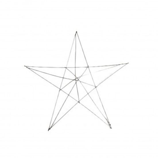Ритуальный каркас-венок ЗВЕЗДА накладка d-800