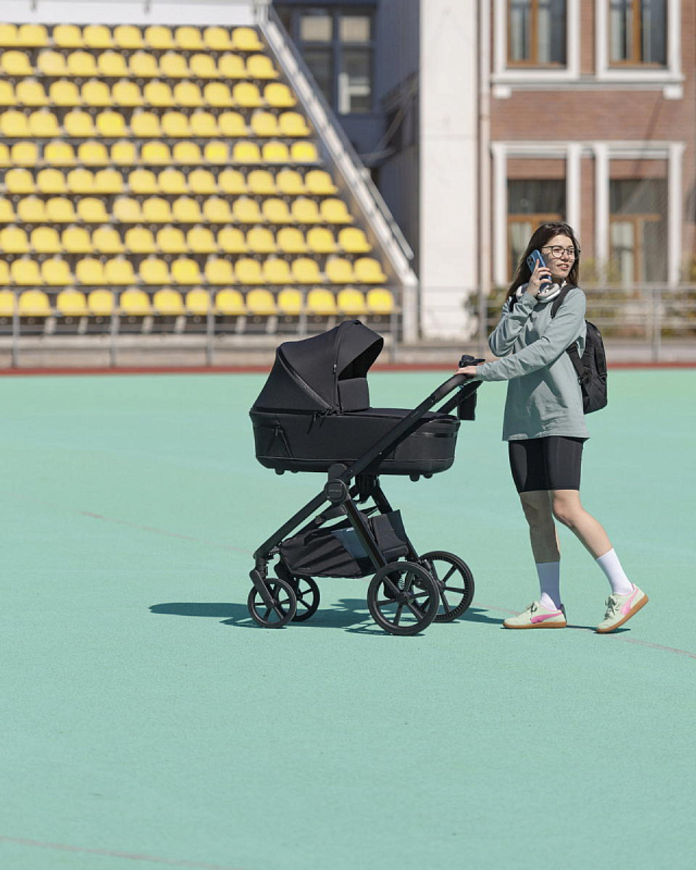 Коляска 2 в 1 Carrello Omega Plus CRL-6540/1 Cosmo Black