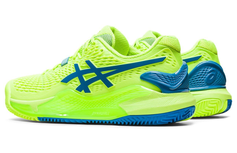 Женские Кроссовки теннисные Asics Gel-Resolution 9 Clay - зеленый