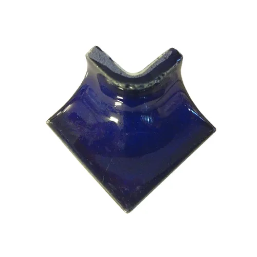 Декор из керамики TB06 Porcelain глянцевая синий