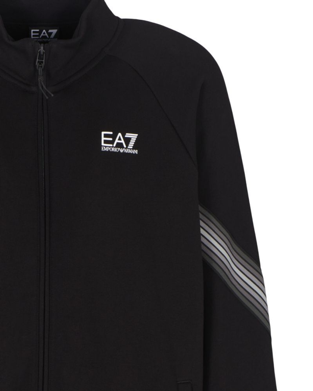 Мужская теннисная кофта EA7 Man Jersey - black beauty