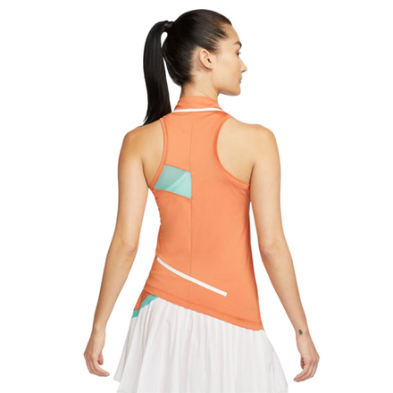 Топ теннисный Nike Dri-Fit Slam Tank W - Orange