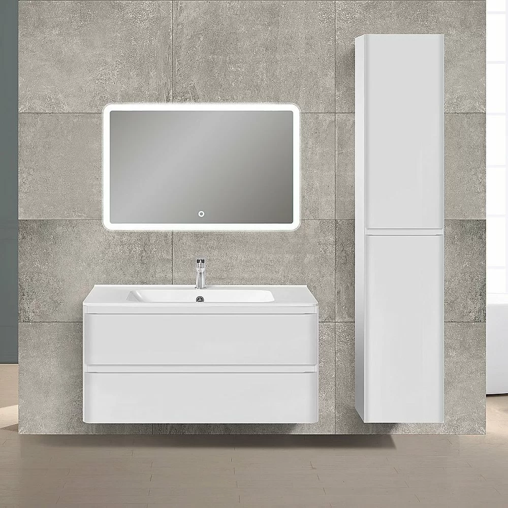 Тумба с раковиной Vincea Vico 100 белая