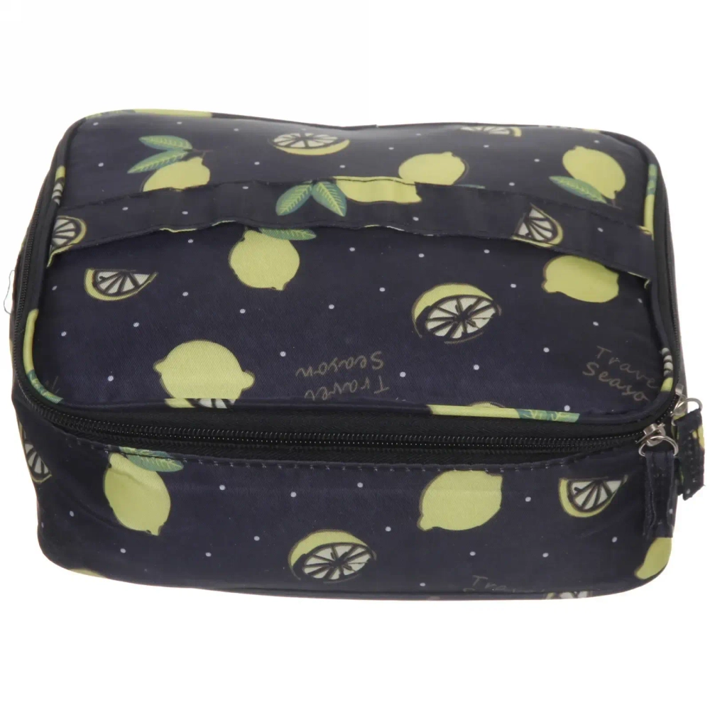 Косметичка-органайзер «Classic style», цвет черный, 18*23*8см (несессер)