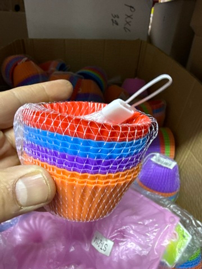 Силиконовые формы для кексов 12шт ST-20979