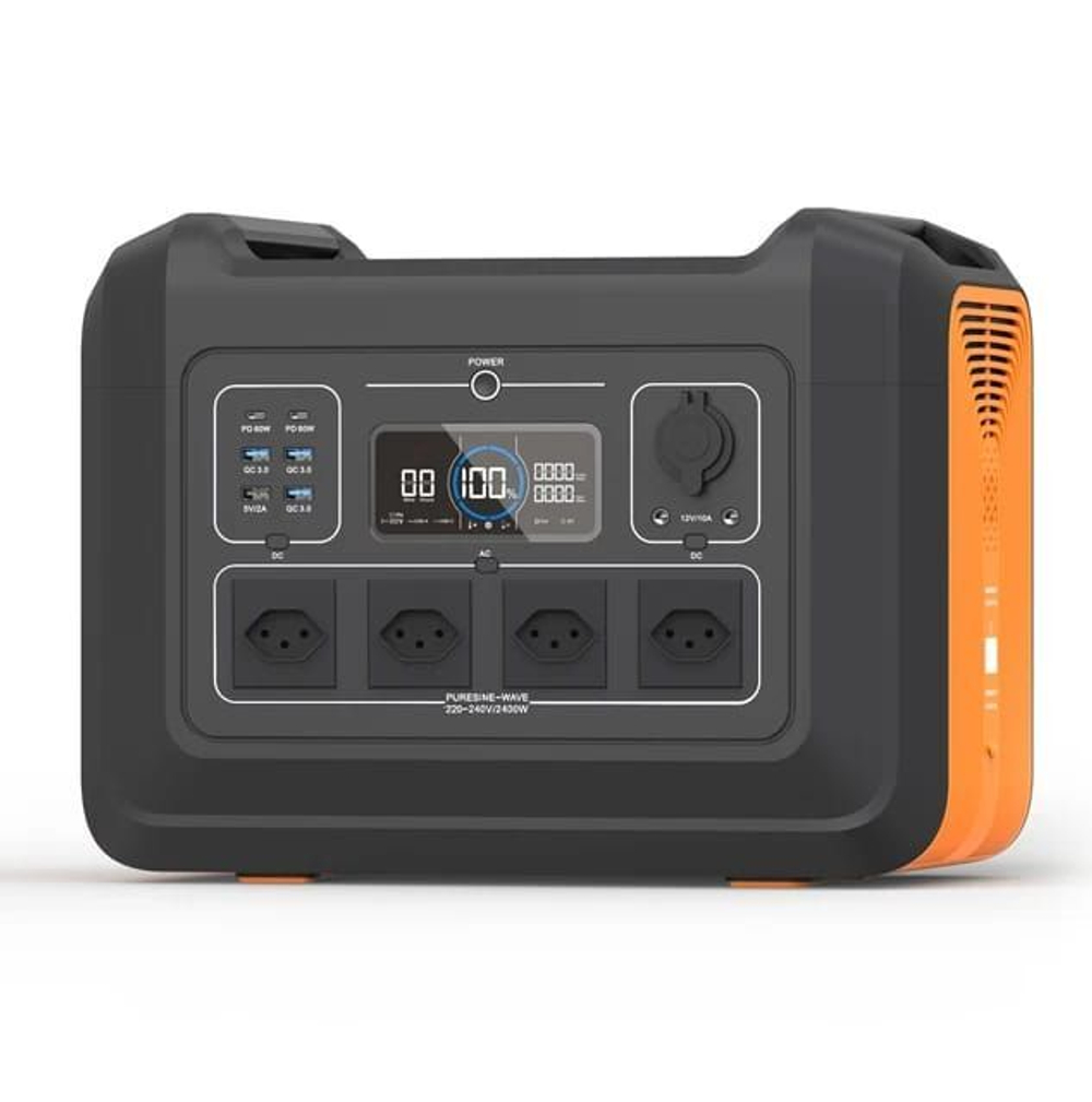 Повербанк vr28 2000w с беспроводной зарядкой
