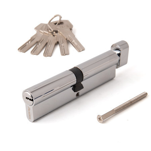 Цилиндровый механизм AVERS  ZМ-120-C-CR хром  (кл/верт)ПЕРФО