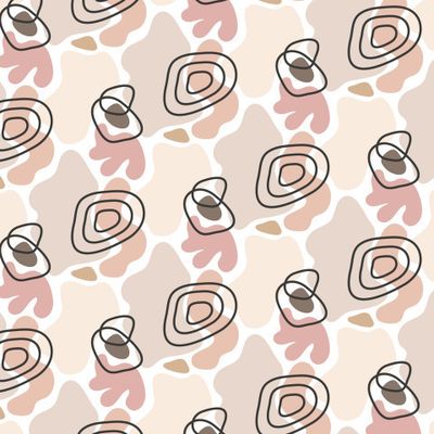 Buy fabric print abstract spots and lines