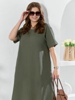 Платье Вуаль-1 Виотекс ХАКИ