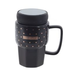 GAEM Кружка с крышкой, 450 мл, L11,5 W8 H13,5 см