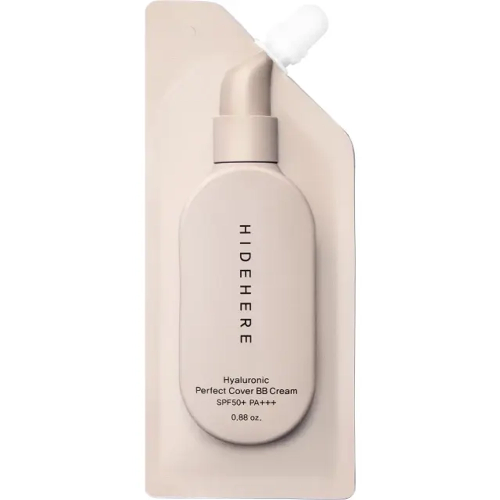 HideHere Hyaluronic Perfect Cover BB Cream SPF50+ PH+++ Солнцезащитный ВВ Крем