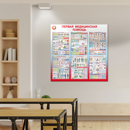 Стенд Первая медицинская помощь 1500001072