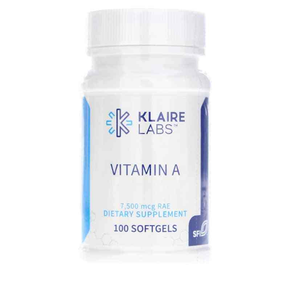Klaire Labs - Vitamin A 100 softgels