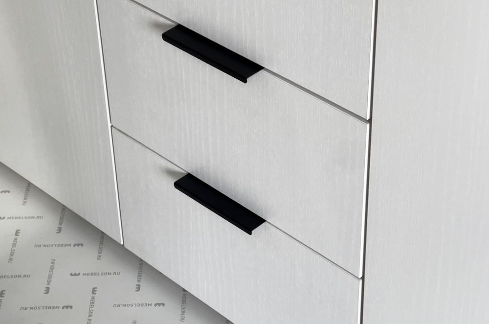 Шкаф трехдверный "Адам" с зерк (дуб крафт золотой/белое дерево