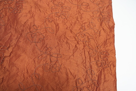 Тафта жатая вышивка кирпичная