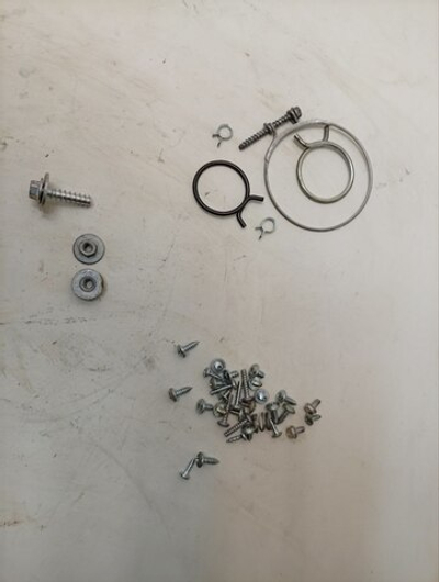 VMUF501B кт19 Крепеж, хомуты для стиральной машины Hotpoint-Ariston VMUF 501 B б/у