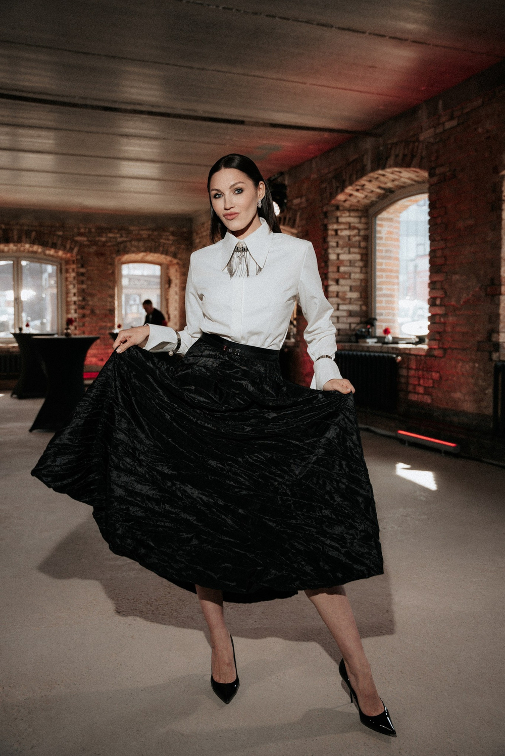 Рубашка "Основа гардероба" в белом