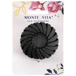 Заколка для волос, для хвоста и пучка, диаметр 6 см, soft-touch, АССОРТИ, MONTE VITA, 457127