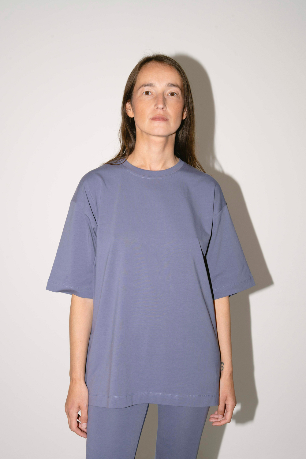 Оверсайз футболка со спущенным рукавом | + цвета