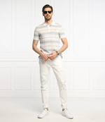 льняное поло josu GUESS - голубой(M2GP08 KB3F0)