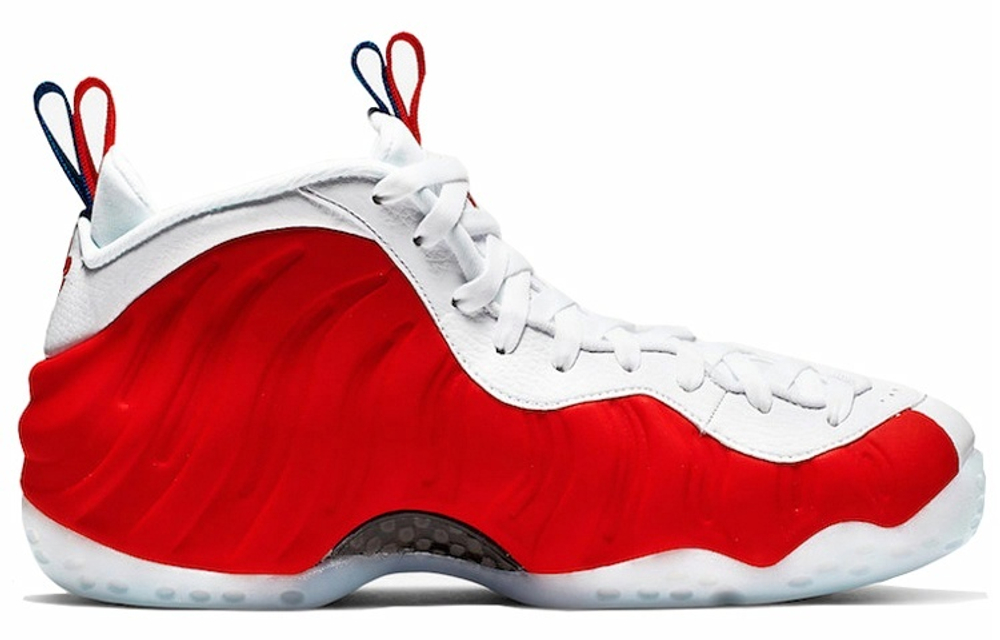 Кроссовки Nike Foamposite One Usa Vandalized Pu (Женская размерная сетка)