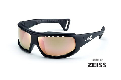 Спортивные очки LiP Typhoon / Matt Black - Black / Zeiss / PA Polarized / Rose Gold