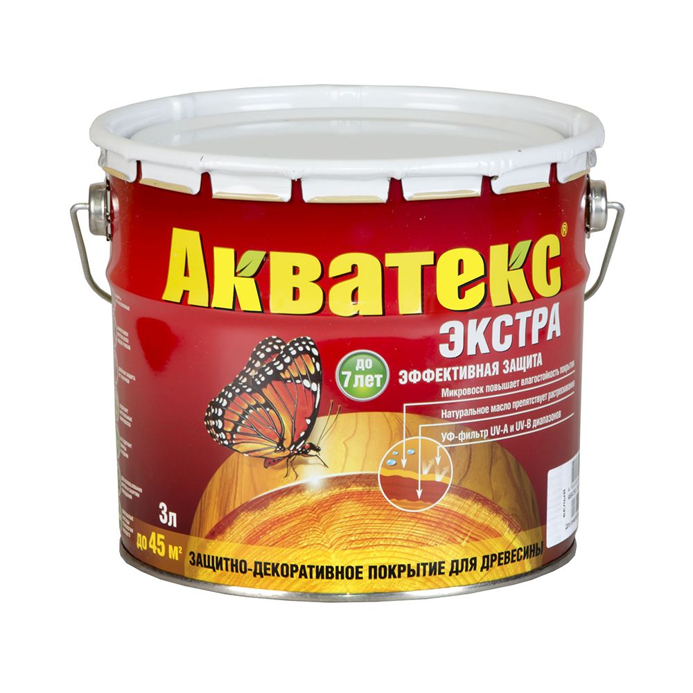 АКВАТЕКС ЭКСТРА ОЛИВА 3л РОГНЕДА---