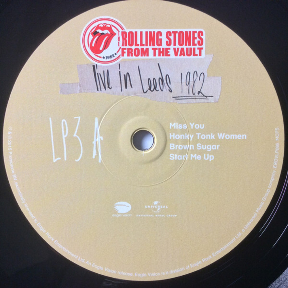 The Rolling Stones / Live In Leeds 1982 (3LP+DVD)