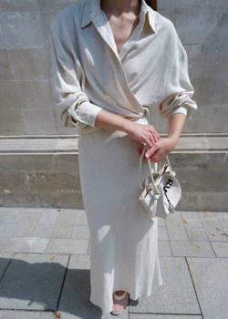 Рубашка DEYA, бежевый