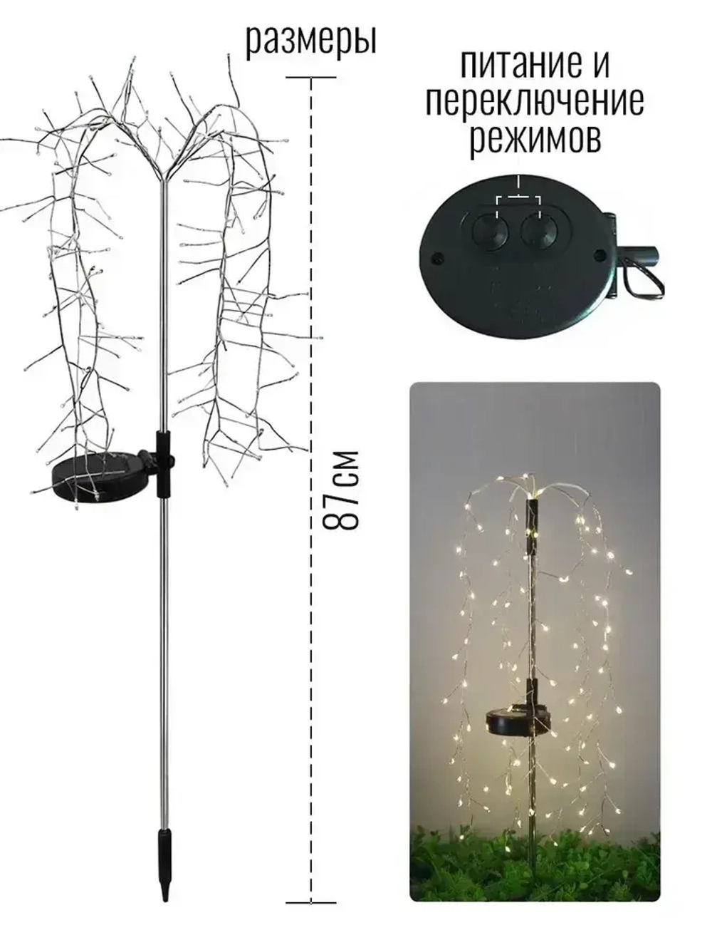 NOLA HOME Уличный светильник, 1.2W, количество ламп:200шт
