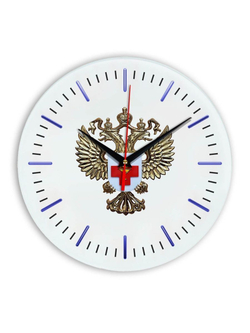 Настенные часы "Эмблема Здравоохранения 02 52"