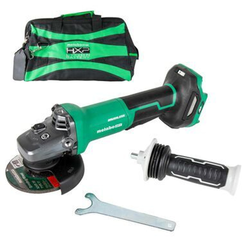 Metabo HPT 36V MultiVolt 4-1/2 Inch Variable Speed Paddle Switch Angle Grinder (Bare Tool)