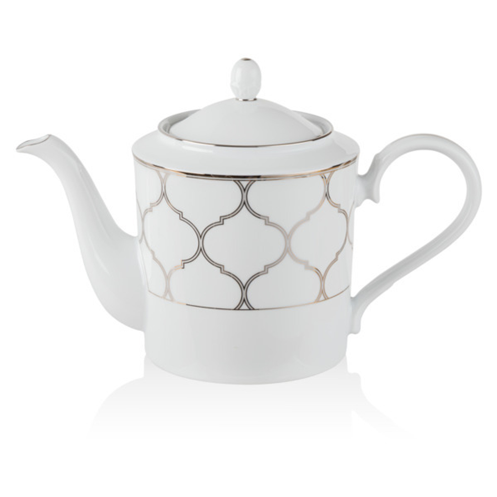 Чайник 1.5л Noritake Царский дворец с платиновым кантом