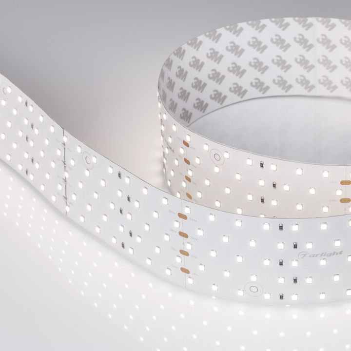 Светодиодная лента Arlight 36W/m 350LED/m 2835SMD дневной белый 2,5M RT-A350-58mm 24V Day4000 CRI98 025163(2)