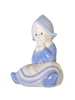 Пара статуэток (миниатюр) "Мальчик и девочка" Wagner & Apel