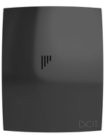 Вентилятор накладной BREEZE D125 обр.клапан Obsidian DICITI