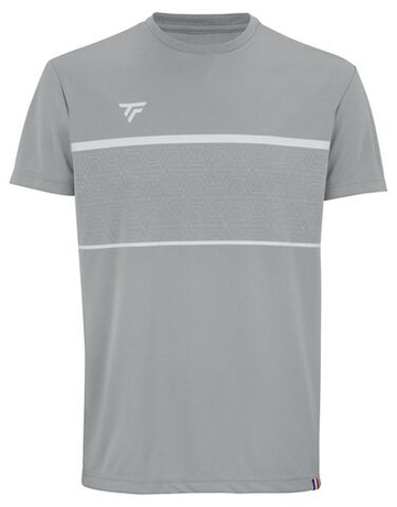 Мужская теннисная футболка Tecnifibre Team Tech Tee - серый