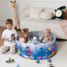 Игрушка Детский сухой бассейн TM Romana Мир приключений Аквариум складной