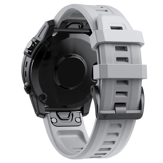 Ремешок QuickFit 20 мм для Garmin Fenix 7S, Fenix 6S, Fenix 5S, Instinct 2S, Epix Pro Gen 2 (42 mm) силиконовый быстросъемный