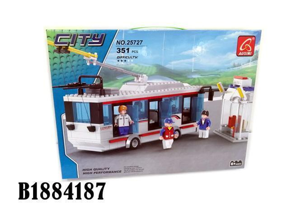 Конструктор блочный Аусини, коробка 25727