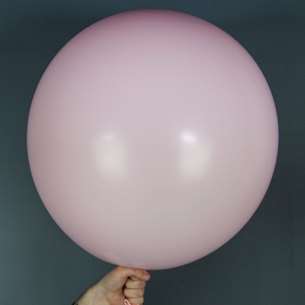 Шар (36''/91 см) Нежно-розовый, макарунс, 1 шт.