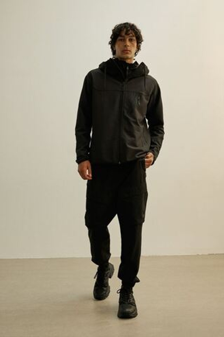 H&M КУРТКА DryMove™, ЧЕРНЫЙ