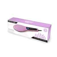 Электрощётка для выпрямления волос Corioliss Digital Hot Brush Lilac