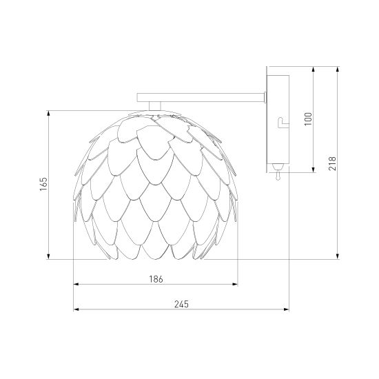 304 / настенный светильник