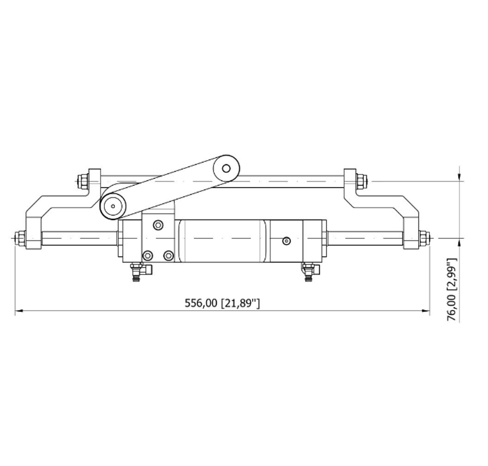 Гидравлическая система управления ПЛМ до 300 л.с. GF300HD